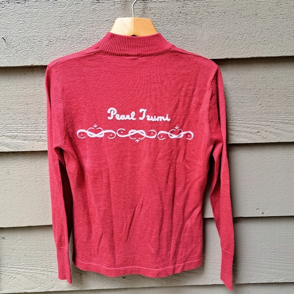 Pearl Izumi P.R.O. 1/2 Zip L/S Wool Blend Jersey Cycling Top- L - Picture 3 of 6